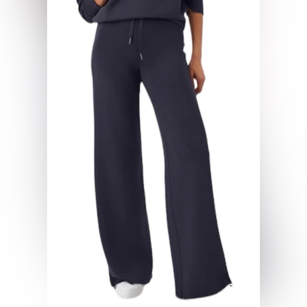 SPANX | AirEssentials Wide Leg Pant Black Size XL Tall